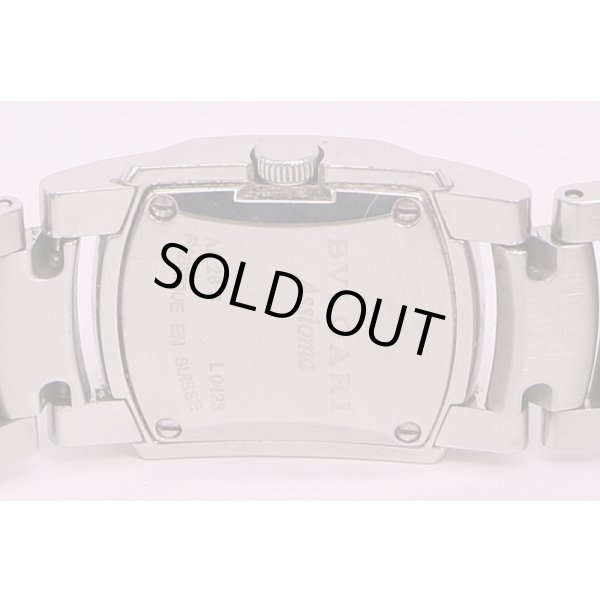 ブルガリ　アショーマ AA26S  白文字盤　裏面拡大