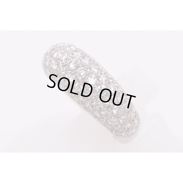 サザンクロス    PT900 ダイアイリリング 2.04ct 10.60g　サイド