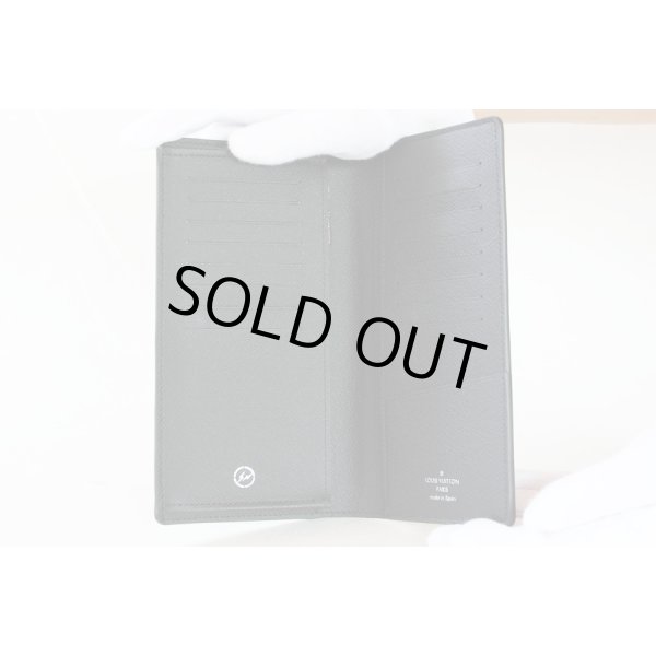 ルイ・ヴィトン　ポルトフォイユ・ブラザ M64438 ストライプ入り　中身(1)