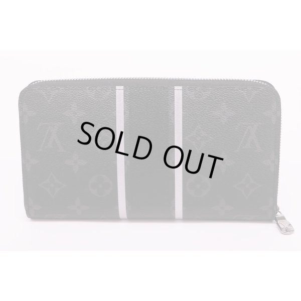 ルイ・ヴィトン　ジッピー・オーガナイザー M64645 ストライプ入り　裏面