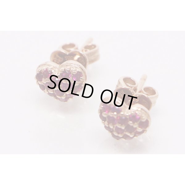 ポンテヴェキオ　K18PG ルビーダイアイリピアス 0.15ct*2 2.00g　拡大