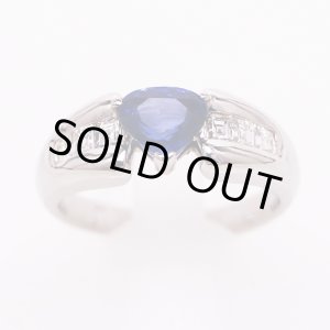 画像: PT900 サファイアダイアイリリング 1.63ct 0.538ct 10.00g