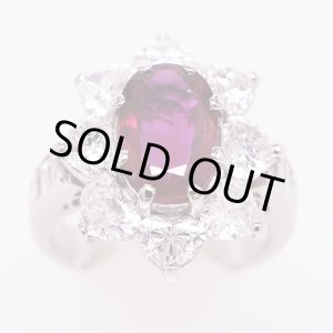 画像: PT900 ルビーダイアイリリング 2.97ct 3.35ct 10.70g