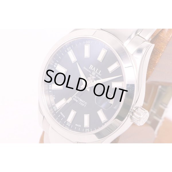 ボール　エンジニアII 　マーベライトNM1200C  黒文字盤　サイド拡大