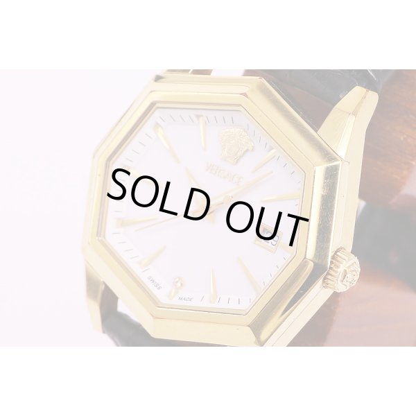 ヴェルサーチ　Vアトリエ K7 1385　シェル文字盤　サイド拡大