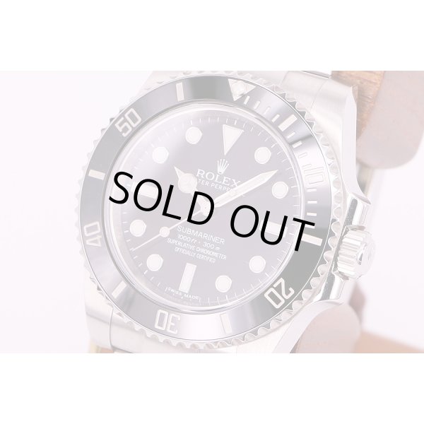 ロレックス　114060 7U5131C8  サブマリーナノンデイト　黒文字盤　サイド拡大