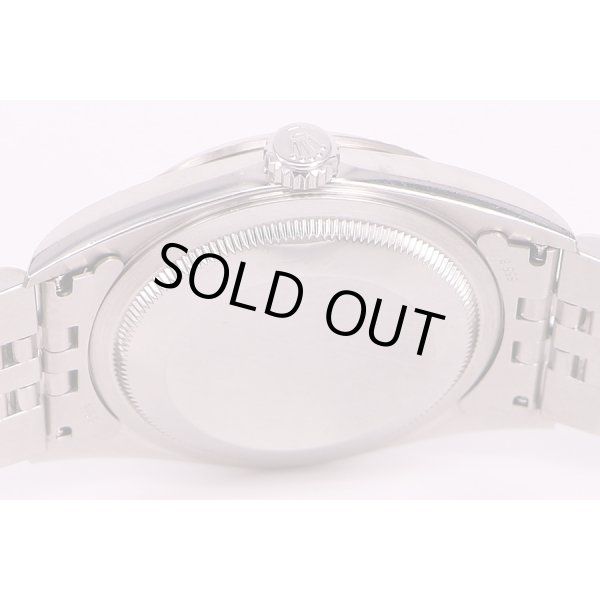 ロレックス　16234 T876757 アイボリーコンピュータ文字盤　裏面拡大