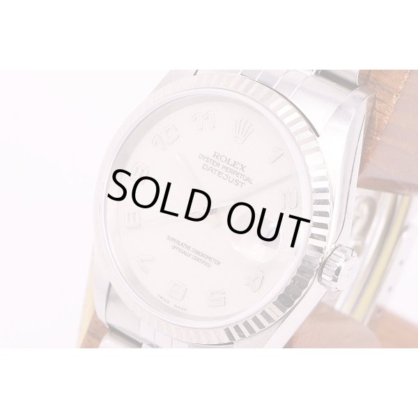 ロレックス　16234 T876757 アイボリーコンピュータ文字盤　サイド拡大