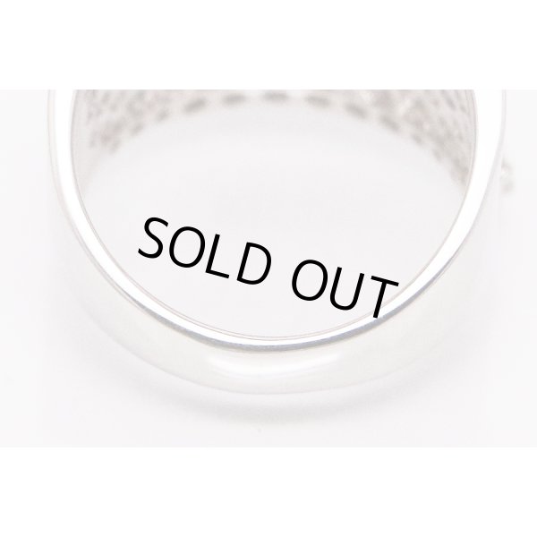 PT900 ダイアイリリング 3.00ct 11.60g　内側拡大