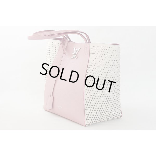 ルイヴィトン　ロックミー・カバ M54578 ピンク　サイド