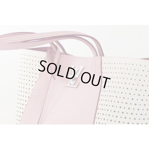 ルイヴィトン　ロックミー・カバ M54578 ピンク　サイド上部