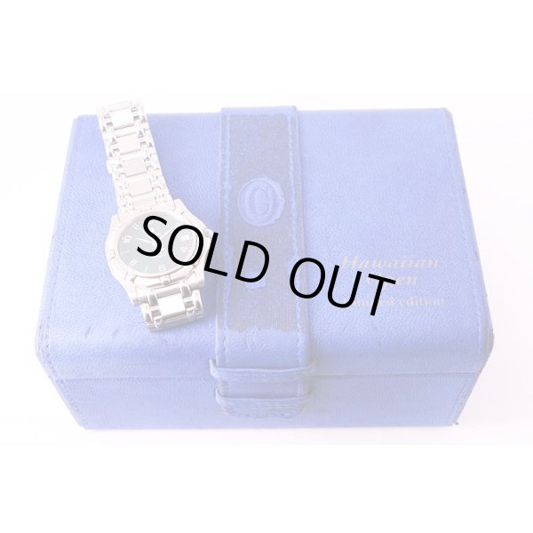 コンコルド　サラトガSL 緑文字盤　1998年　ゴルフハワイアンオープン限定　箱　ベタ有り程度B