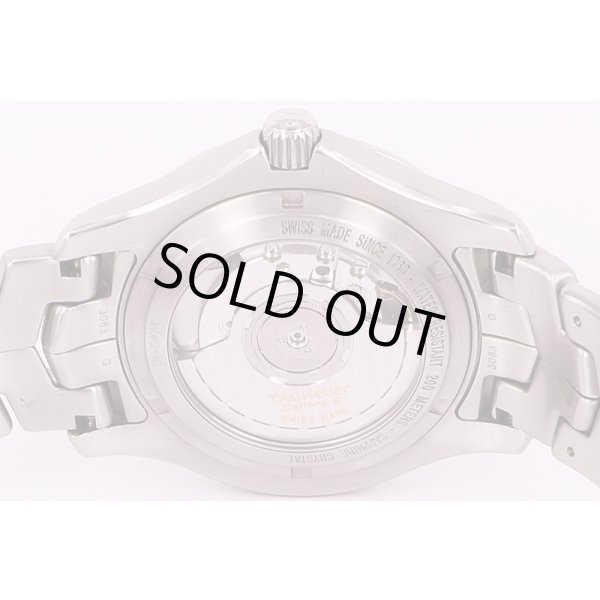 タグ・ホイヤー　リンク　WJF211C　スモールセコンド　茶文字盤　裏面拡大