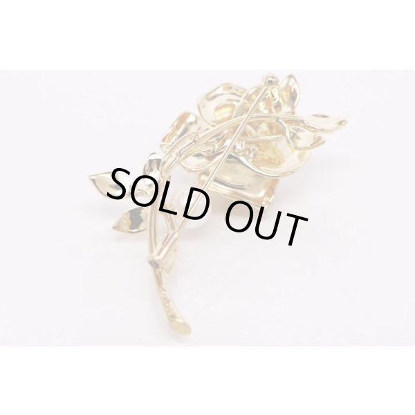 ミキモト　K18 グレース コレクション パールイリブローチ 7.30mm 20.00g　裏面