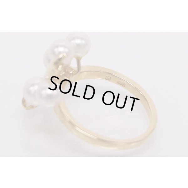 ミキモト　K18 パールイリリング 4.90g　刻印