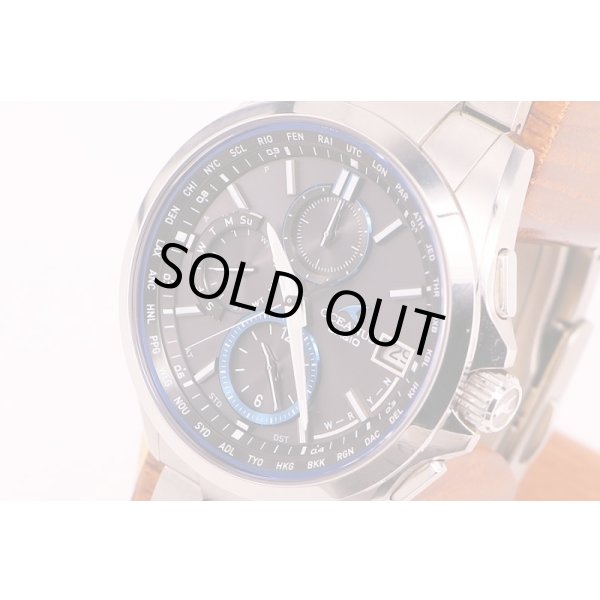 カシオ　オシアナス　OCW-T2800　電波ソーラー　サイド拡大