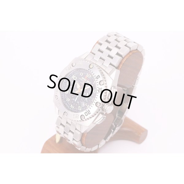 ＭＴＭ　パトリオット　スティール　クロノ　NV0416　黒文字盤　サイド