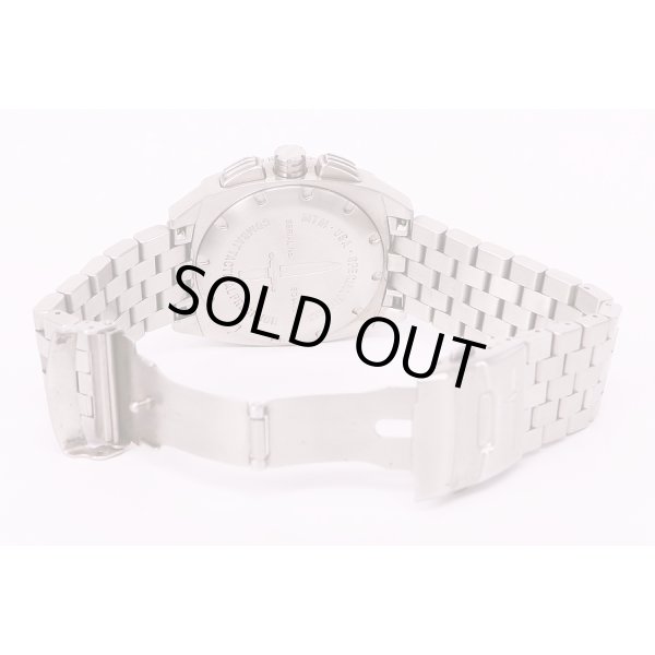 ＭＴＭ　パトリオット　スティール　クロノ　NV0416　黒文字盤　ブレス