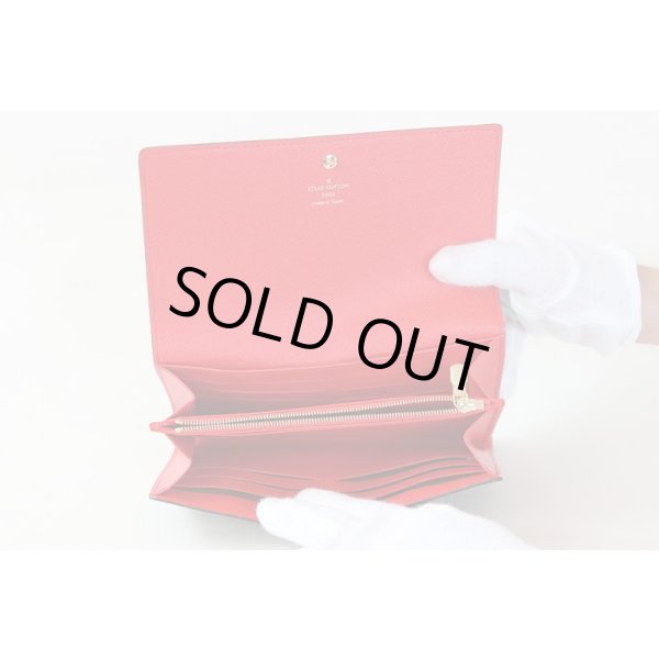 ルイ・ヴィトン　ポルトフォイユ・サラ M62086 シロクマ柄　中身