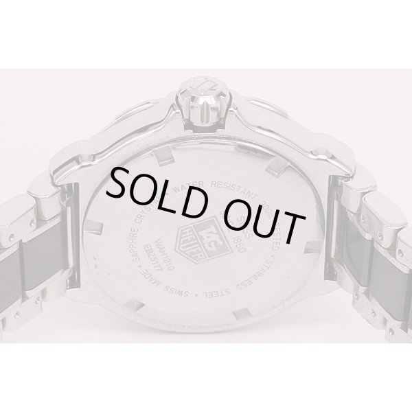 タグ・ホイヤー　フォーミュラー1　WAH1210　黒文字盤　裏面拡大