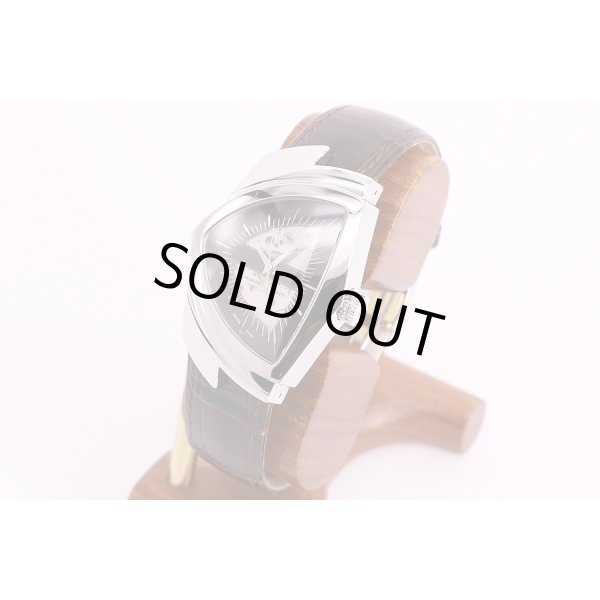 ハミルトン　ベンチュラ　H245150　茶文字盤　サイド