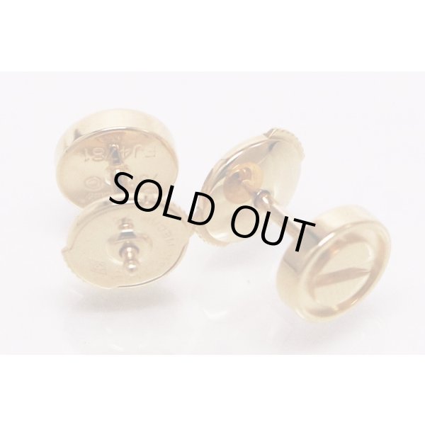 カルティエ　750YG ラヴピアス 3.30g　拡大