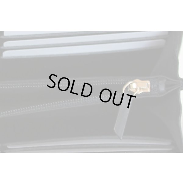 シャネル　ボーイシャネル　ニツ折長財布　A80286　ブラック マットゴールド金具　小銭入れ