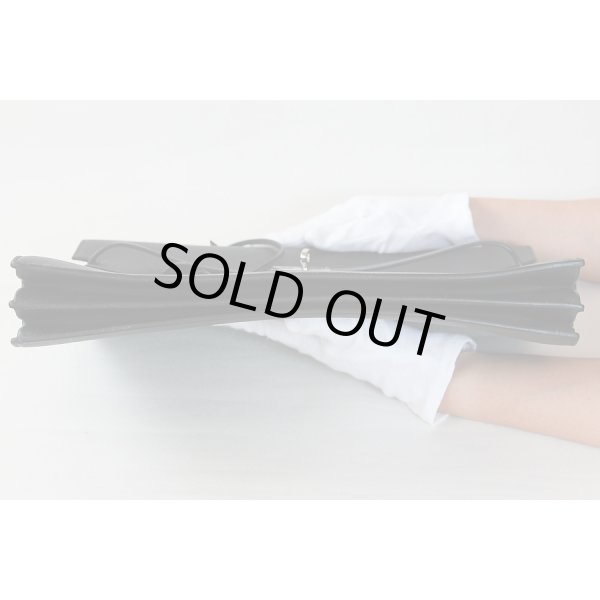 エルメス　ケリーデペッシュ34 ブラック SIV金具　底