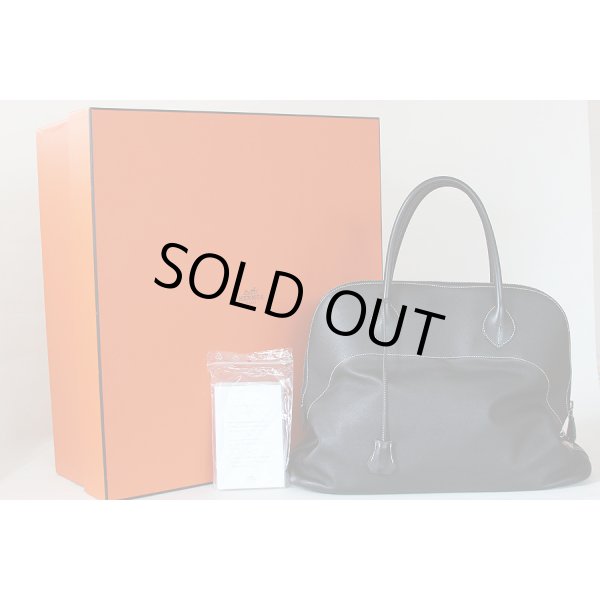 エルメス　ボリードリラックス40 ブラック SIV金具　箱