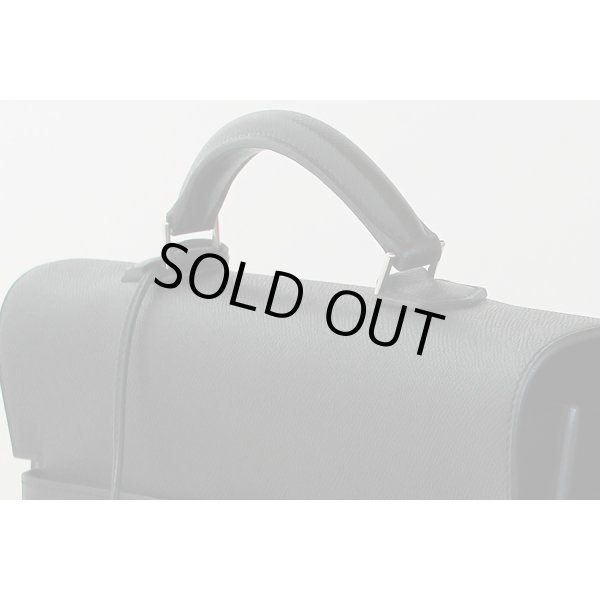 エルメス　ケリーデペッシュ34 ブラック SIV金具　サイド上部