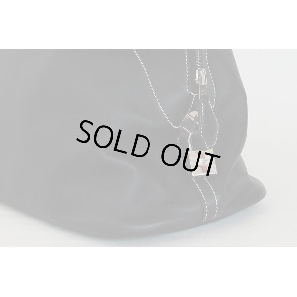 エルメス　ボリードリラックス40 ブラック SIV金具　サイド下部