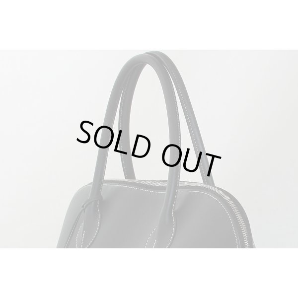 エルメス　ボリードリラックス40 ブラック SIV金具　サイド上部