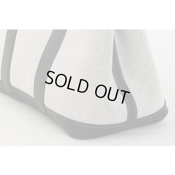 エルメス　ガーデンパーティTPM　グレー／ブラック SIV金具　サイド下部