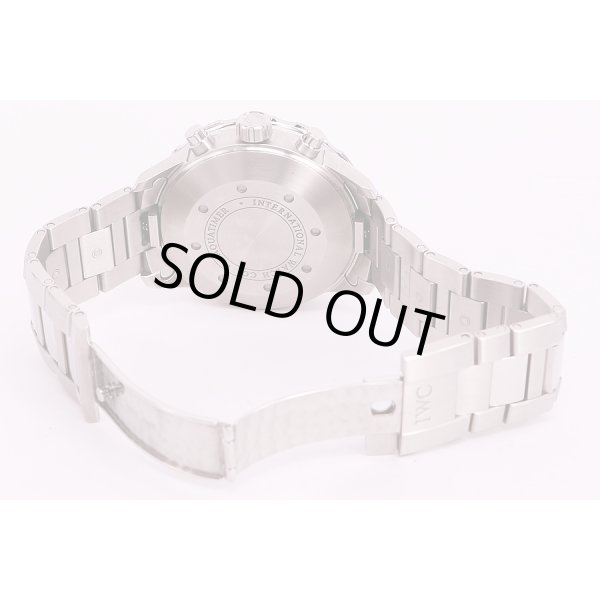 ＩＷＣ　アクアターマー2000　IW376703 紺文字盤　オレンジベゼル　ブレス