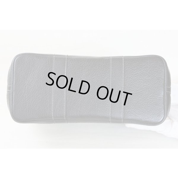 エルメス　ガーデンパーティTPM　グレー／ブラック SIV金具　底