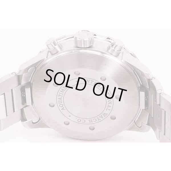 ＩＷＣ　アクアターマー2000　IW376703 紺文字盤　オレンジベゼル　裏面拡大