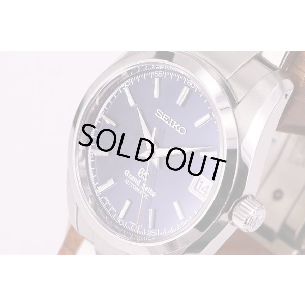 セイコー　グランドセイコー　SBGR073　紺文字盤　サイド拡大