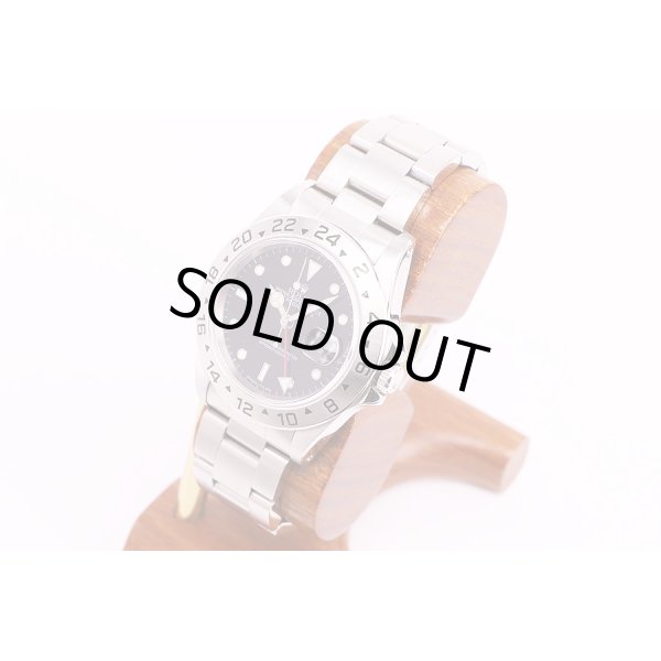 ロレックス　16570 U685501　エクスプローラーII　黒文字盤　サイド