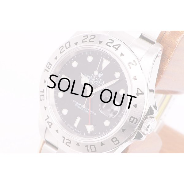 ロレックス　16570 U685501　エクスプローラーII　黒文字盤　サイド拡大