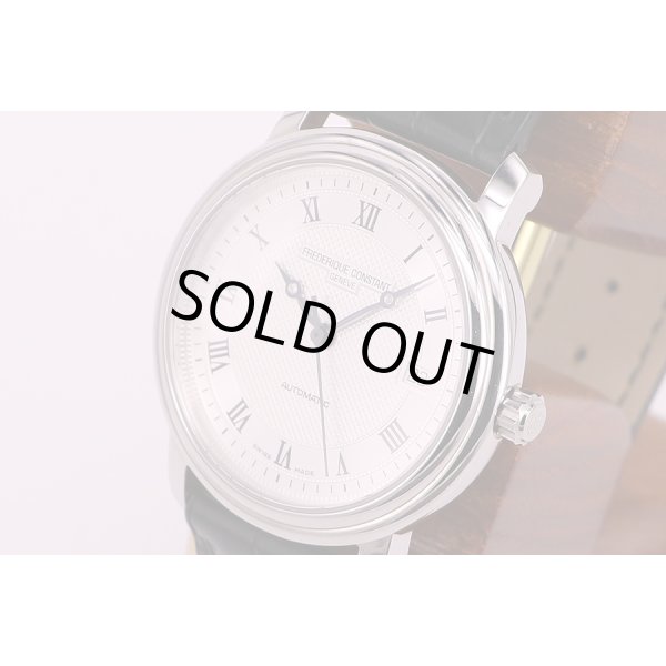 フレデリックコンスタント　クラシックラウンド　FC303/310　銀文字盤　サイド拡大