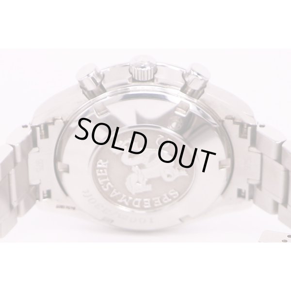 オメガ　スピードマスターデイト　3211.30　銀文字盤　裏面拡大