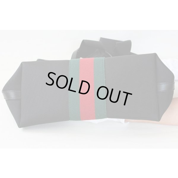 グッチ　ウェブバンド 2WAYショルダーバック 368559 213317 ブラック　底