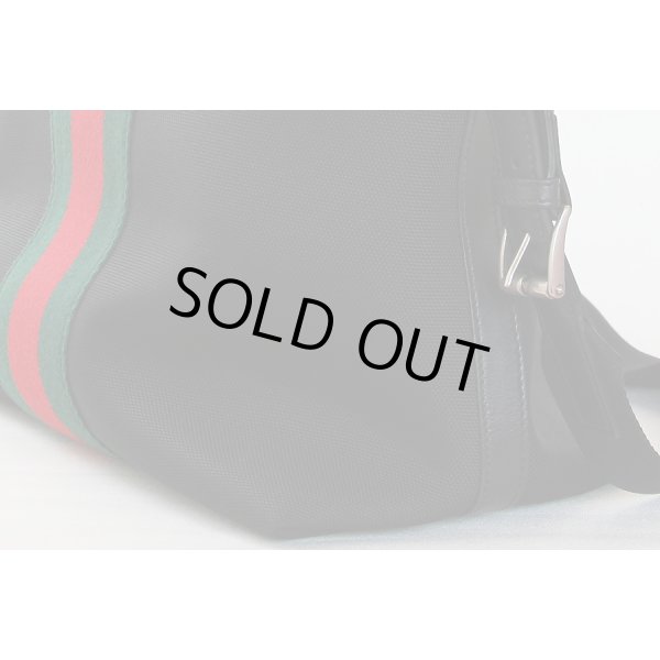 グッチ　ウェブバンド 2WAYショルダーバック 368559 213317 ブラック　サイド下部