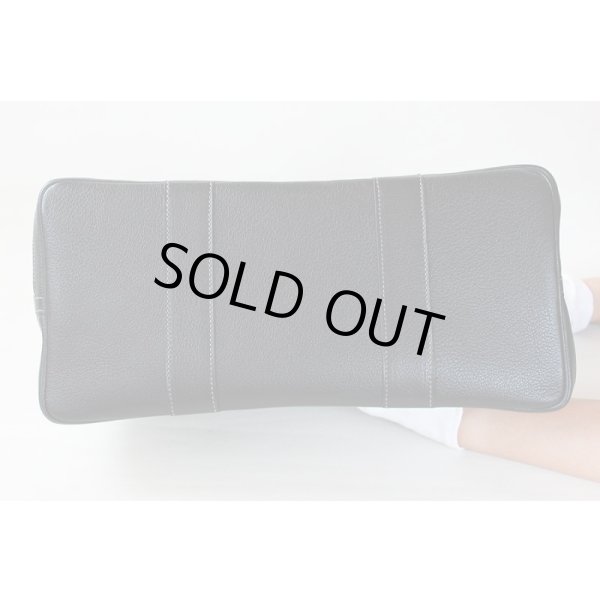 エルメス　ガーデンパーティPM グレー／ブラック　底