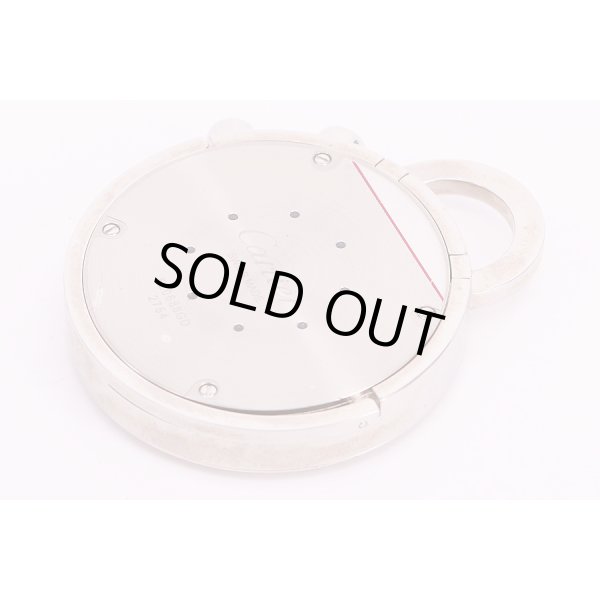 カルティエ　サントスラウンド　トラベルクロック　2754 黒文字盤　裏面