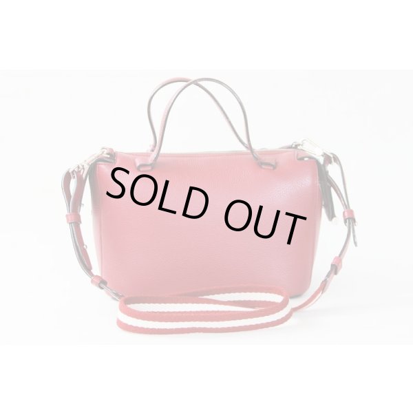 バリー　2WAYショルダーバック レッド　裏面