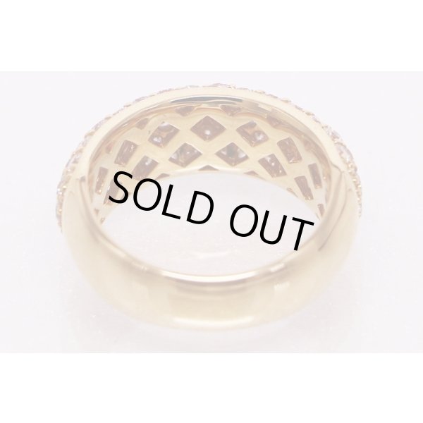 K18 ダイアイリリング 2.00ct 8.00g　内側