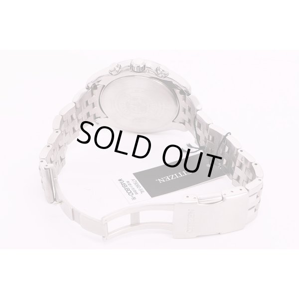 シチズン　ダイレクトフライト　AT9060-54L　電波ソーラー　紺文字盤　ブレス