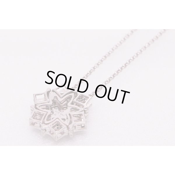 タサキ　K18WG ダイアイリペンダントネックレス 0.37ct 10.50g　ゴージャス　裏面