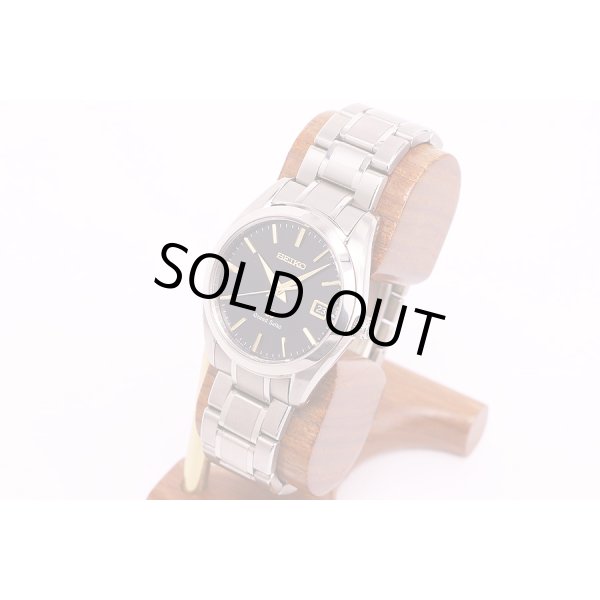 セイコー　グランドセイコー　SBGX069　黒文字盤　金色針　サイド